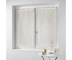 Douceur Dinterieur Interjero dizainas Virtuvės užuolaidos trumpos HALTONA, 60 x 160 cm, natūralios spalvos, 2 vnt.