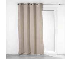Douceur Dinterieur Interjero dizaino CHAMBRAY tamsios užuolaidos, su kilpomis, 140 x 260 cm