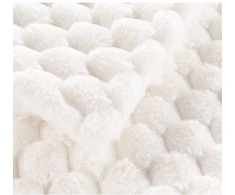 Douceur Dinterieur Interjero dizaino dygsniuotas pliušinis pledas, FROSTY