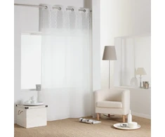 Douceur Dinterieur Interjero dizaino lango užuolaida su kilpelėmis MINNIE, 140 x 240 cm, su dekoru