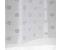 Douceur Dinterieur Interjero dizaino lango užuolaida su kilpelėmis MINNIE, 140 x 240 cm, su dekoru