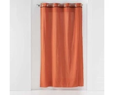Douceur Dinterieur Interjero dizaino Užuolaidos su kilpomis LINETTE, medvilnė, blizgi, 135 x 240 cm