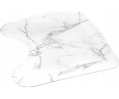 Douceur Dinterieur Interjero dizaino vonios kilimėlis 45x45 cm baltas