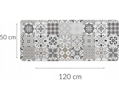 Douceur Dinterieur Interjero dizaino vonios kilimėlis, 50x120 cm, pilkas