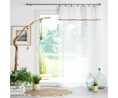 Douceur Dinterieur Interjero užuolaidos svetainei su ąselėmis LEANA, voile, 140 x 240 cm