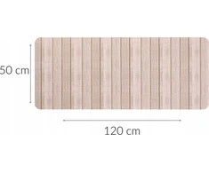 Douceur d`Interieur Mata antypoślizgowa 50x120cm smėlio spalva