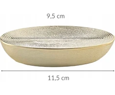 Douceur Dinterieur Metalinės muilinės interjero dizainui, TRESOR, 11,5 x 9,5 cm