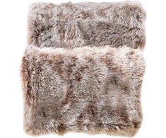 Douceur d`Interieur Minkšta dirbtinio kailio antklodė, BEIGE