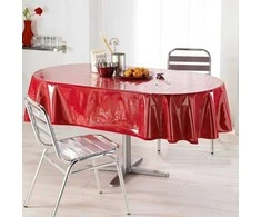 Douceur d`Interieur Ovali skaidri staltiesė, 140 x 240 cm