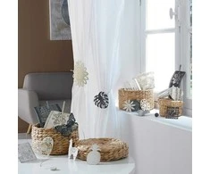 Douceur d`Interieur RUCHEA užuolaidų segtukas, 1 vnt, pilka