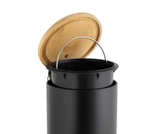 Douceur Dinterieur Šiukšliadėžė su cichym domykaniem, bambus, 3 l, MOBELLE