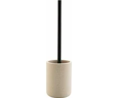 Douceur d`Interieur tualeto šepetys juoda rankena, 10 x 40 cm, SMĖLIS