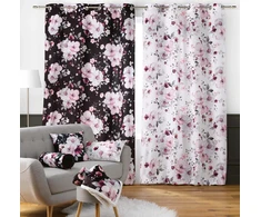 Douceur Dinterieur Interjero dizainerio kėdė su kilpelėmis, aksomas, didelės gėlės, 140 x 240 cm, 1 vnt.
