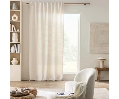 Douceur d`Interieur Užuolaida su paslėptais kilpomis CODY, 140 x 260 cm, lino efektas
