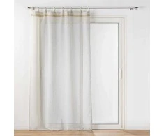 Douceur Dinterieur Vidaus uždanga ant medinių žiedų MILEO, 140 x 240 cm