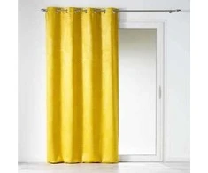 Douceur d`Interieur BLACKOUT CURTAIN – Tropicaline Geltonas 140x240