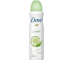 Dove Go Fresh Cucumber And Žalias Tea Dezodorantas Purškiklis purškiamas dezodorantas 250ml