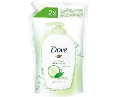 Dove Refreshing Cucumber &amp; Žalias Tea Skystas muilas moterims, 500 ml
