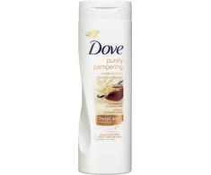 Dove Purely Pampering maitinamasis kūno losjonas su taukmedžio sviestu ir vanile 400 ml