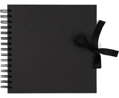 Dp Craft Albumas dekoravimui 20.5x20.5cm/40K juodas