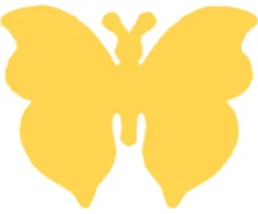 DP Craft DECORATIVE PUNCH 3.7CM JCDZ-115-023 DP CRAFT BUTTERFLY