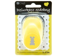 DP Craft dekoratyvinis skylmušas 2,5 cm kiškis