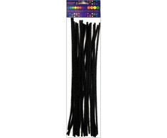 Dallprint Dekor vielutės JUODOS 30cm 25vnt