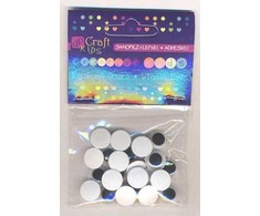 Dallprint Lipnios judančios akys, 10mm, 24vnt.