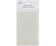Dallprint Dekor.lipnūs kristalai 3mm 806vnt. CREAM