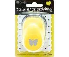 DP Craft dekoratyvinis 2,5 cm drugelis 4 (JCDZ-110-238)
