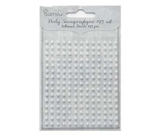 Dallprint Lipnūs perlai 3mm 195vnt.balta