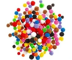 Dallprint Poliesterio burbuliukai MIX 300vnt