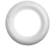 Dallprint Žiedai iš putų polistirolo 220mm 6vnt