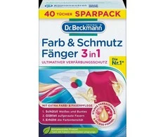 DR.BECKMANN Dr_Beckmann Skalbimo servetėlės Dr. Beckmann 3in1 40vnt