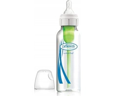 DR. BROWN'S stiklinis buteliukas OPTIONS+ siauru kakleliu 250ml, SB81003-P4
