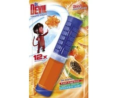 Dr. Devil Dr. Devil - Atnaujinimas tualeto gelio diskų - Tropiniai vaisiai