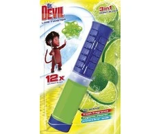 Dr.Devil Dr Devil Dr. Devil - Tualeto gaiviklis gelio diskelių pavidalu - Lime Twister