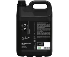 Dr. Lucy Pro Juodas &amp; Sidabrinis šampūnas – Spalvą ryškinanti formulė tamsiam kailiui, 5L su pompa