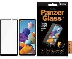 Panzer Glass PanzerGlass Samsung, Galaxy A21, Glass, Juodas, Case Friendly