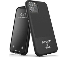 Dėklas SUPERDRY MULDED CASE CANVAS IPHONE 11 PRO MAX Juodas