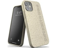 SuperDry Snap Apple iPhone 12 mini Compostable dėklas telefonui smėlio spalvos 42623