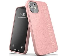 Karl Lagerfeld SUPERDRY SNAP DĖKLAS KOMOSTUOJAMAS IPHONE 12 MINI Rožinis