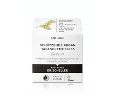 Dr. Scheller Protecting Argan Vegan Hydrating Moisturising &amp; Anti-Aging Day Kreminis Face SPF 15, 50 ml