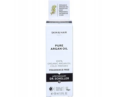 Dr. Scheller Pure Argan Vegan Smoothing &amp; maitininantis Day &amp; Night Oil Face &amp; Hair, 30 ml