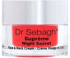 Dr Sebagh Supreme Night Secret Firming Night Kreminis naktinis veido kremas, 50 ml