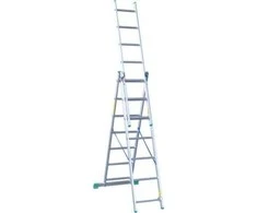 Drabex kopėčios aliumininės 3-ELEMENTOWA 841CM 12+12+12 pakopos