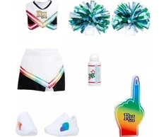 MGA Rainbow High Vaivorykštės aukštosios mados pakuotė „Pep Rally“