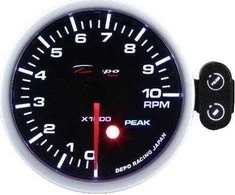 DRacing DEPO CLOCK PK 52mm - TACHOMETRAS