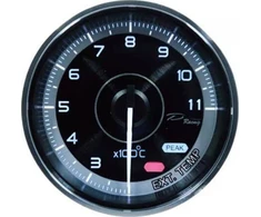 DRacing Depo F1 WP 60mm laikrodis – išmetimo temperatūra