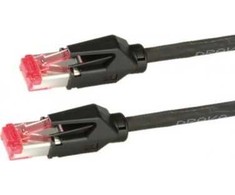 SECOMP Draka Patchcord S/FTP Kat.6 H juoda 3m (21.05.2036)